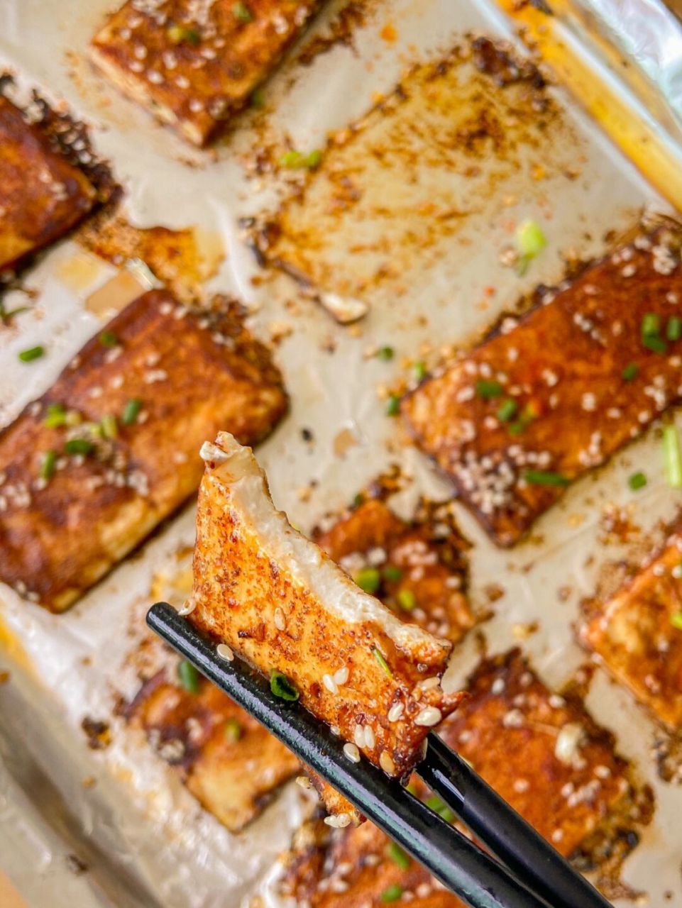 烤箱美食教程|好吃胜过路边摊的烤豆腐02 不知道你们有没有吃过路边