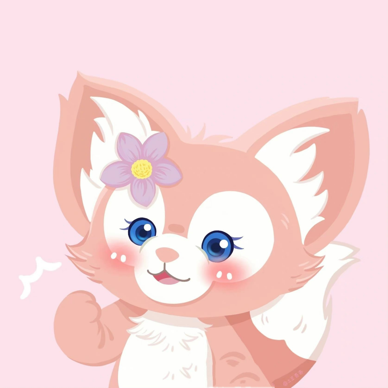 玲娜贝儿卡通头像来啦    粉色小狐狸玲娜贝儿 玲娜贝尔卡通头像94