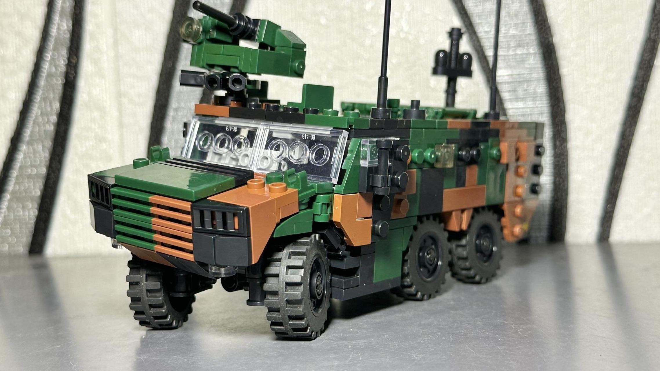 法军新型装甲车—vbmr,该车又名"狮鹫"或"格里芬"装甲车,作为法国陆军