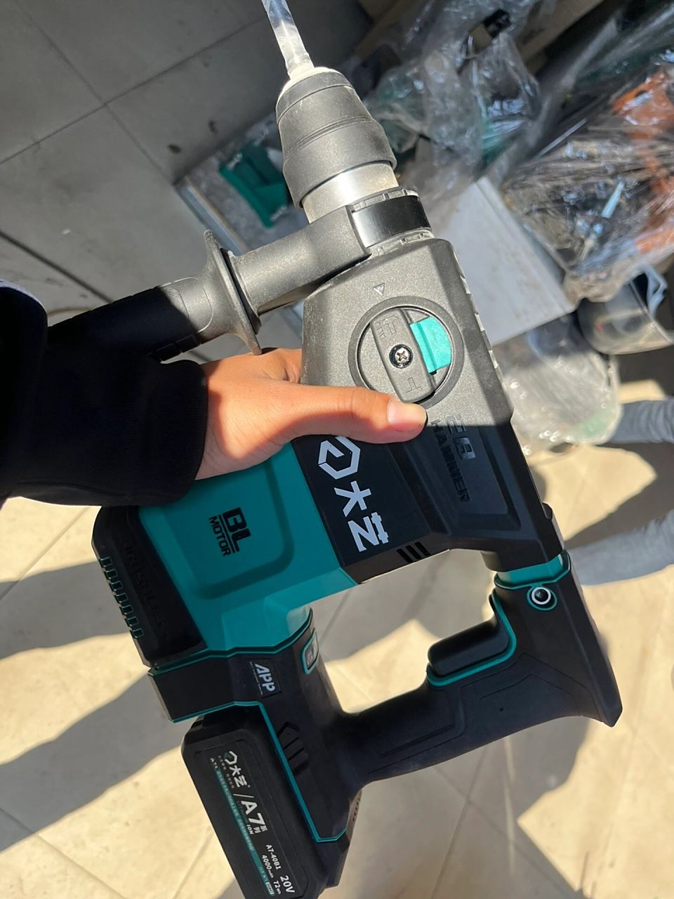 大艺的新品 新品28气缸的大艺充电电锤 东西实测过确实好 期待上市