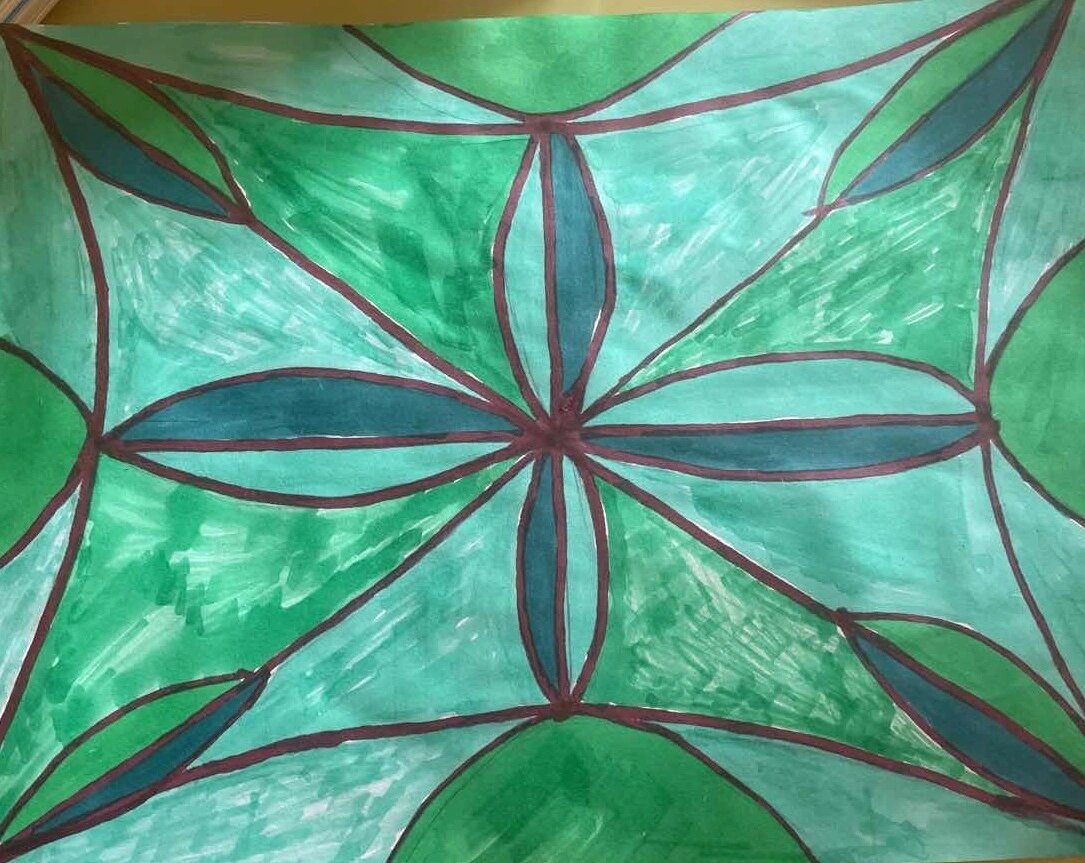 人教版五年级美术《色彩的和谐》