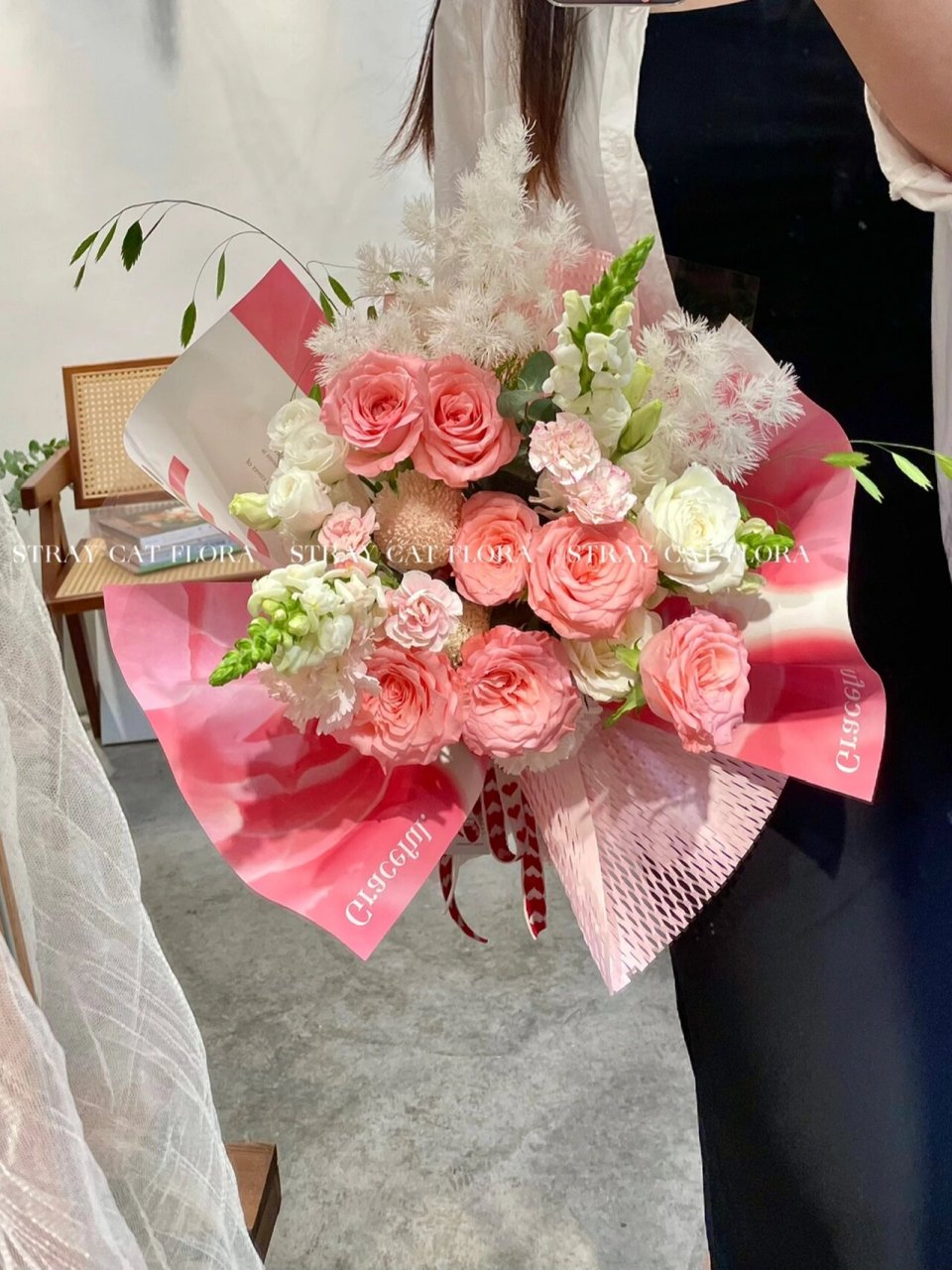 爸爸送给女儿的成人礼花束 "十八而志,逐梦青春"