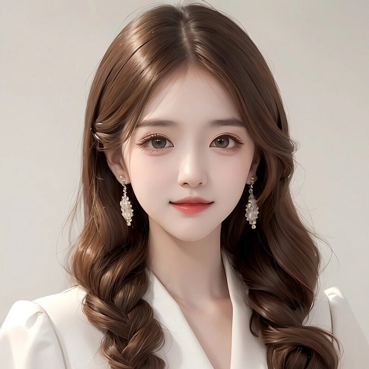 女生头像微信头像职场女性头像手绘头像 可爱女生手绘头像,比较适合