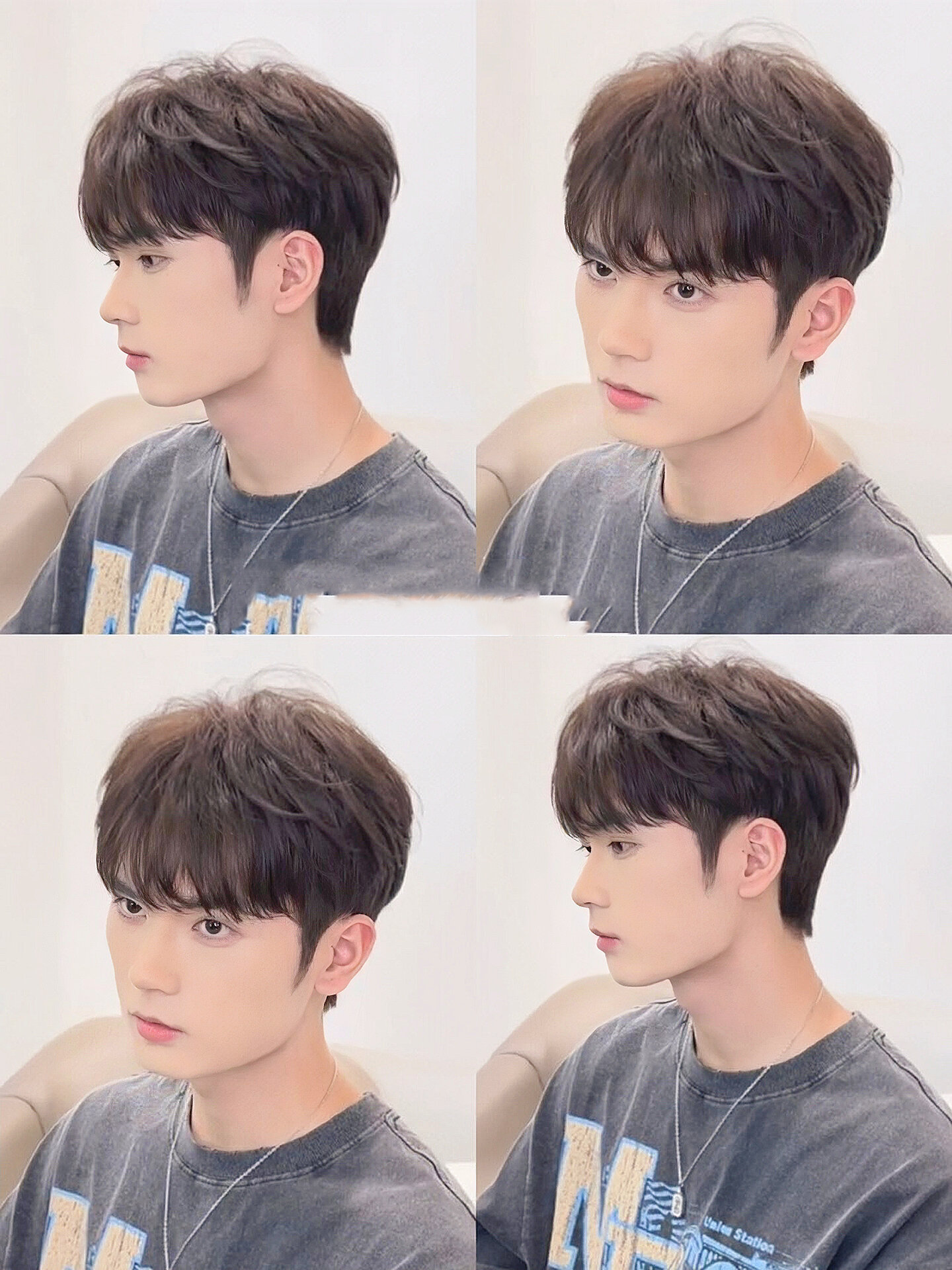 男生超帅发型 韩式气垫烫 学生党必备