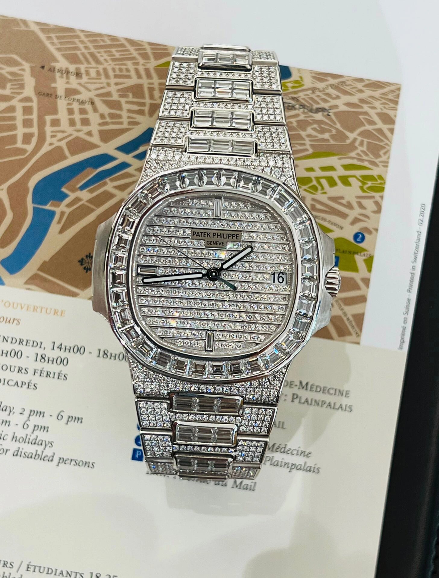 百达翡丽5719满钻,21年唯一