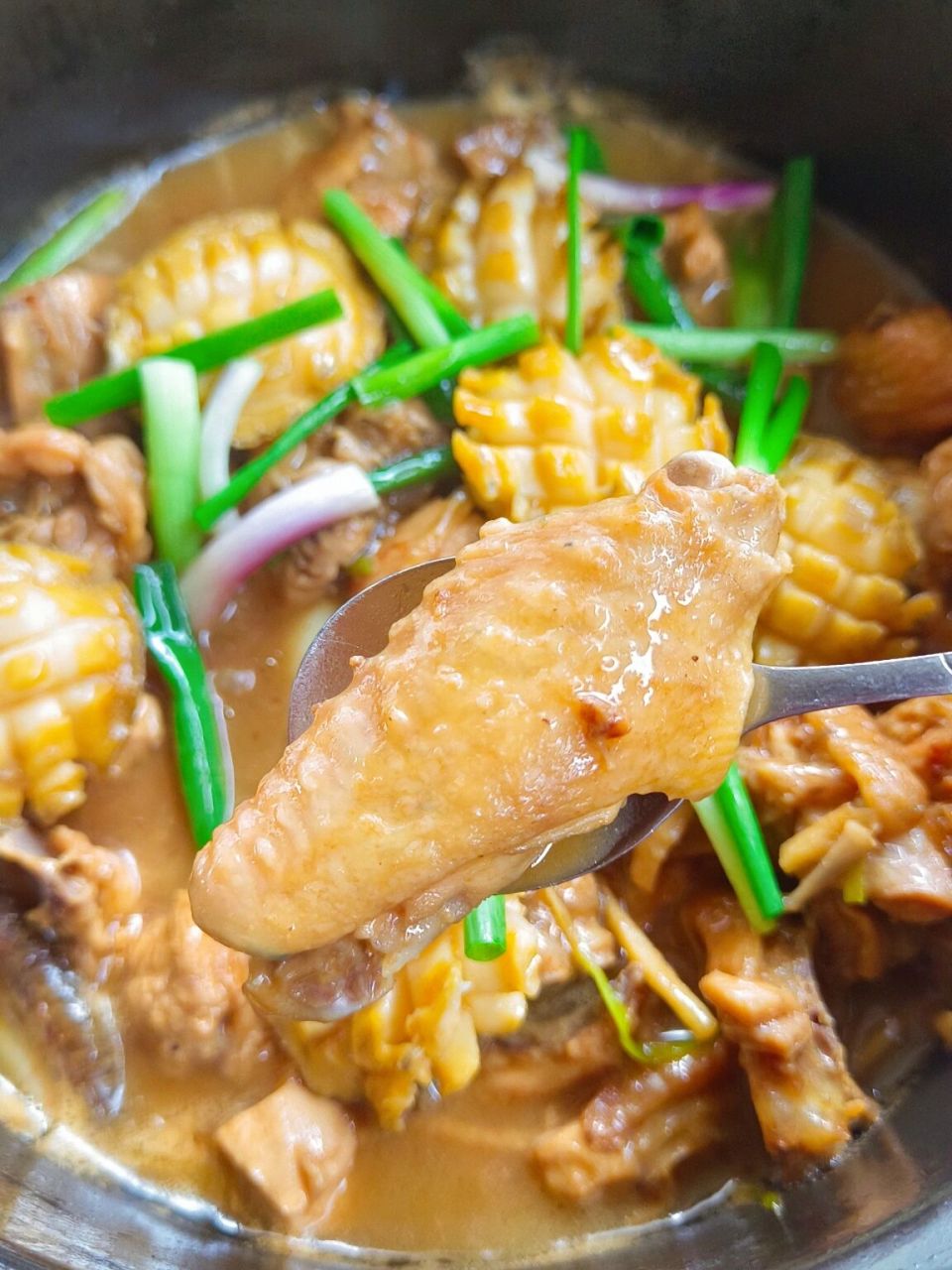 粤菜鲍鱼焖鸡图片