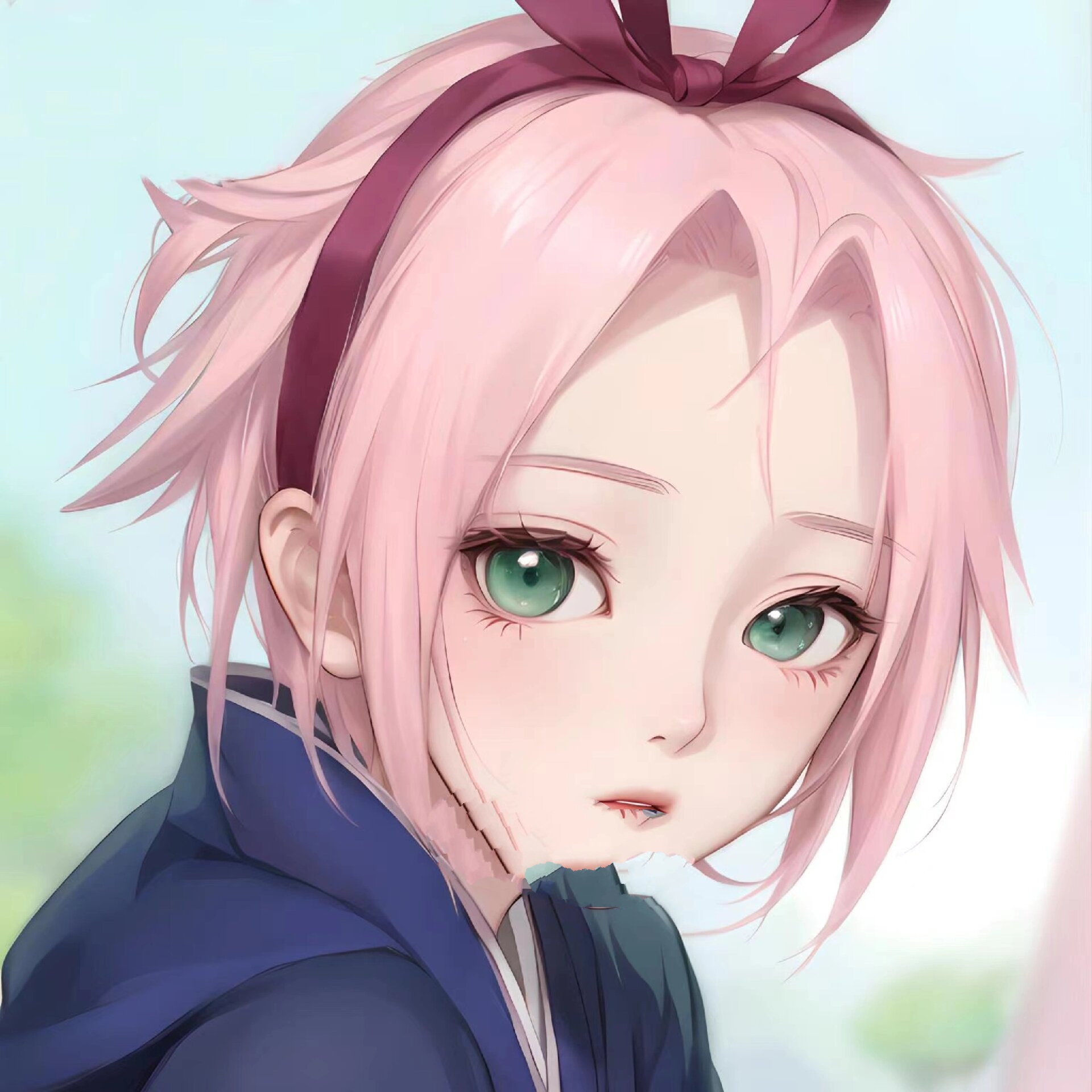 左滑看小樱长大|火影忍者春野樱头像