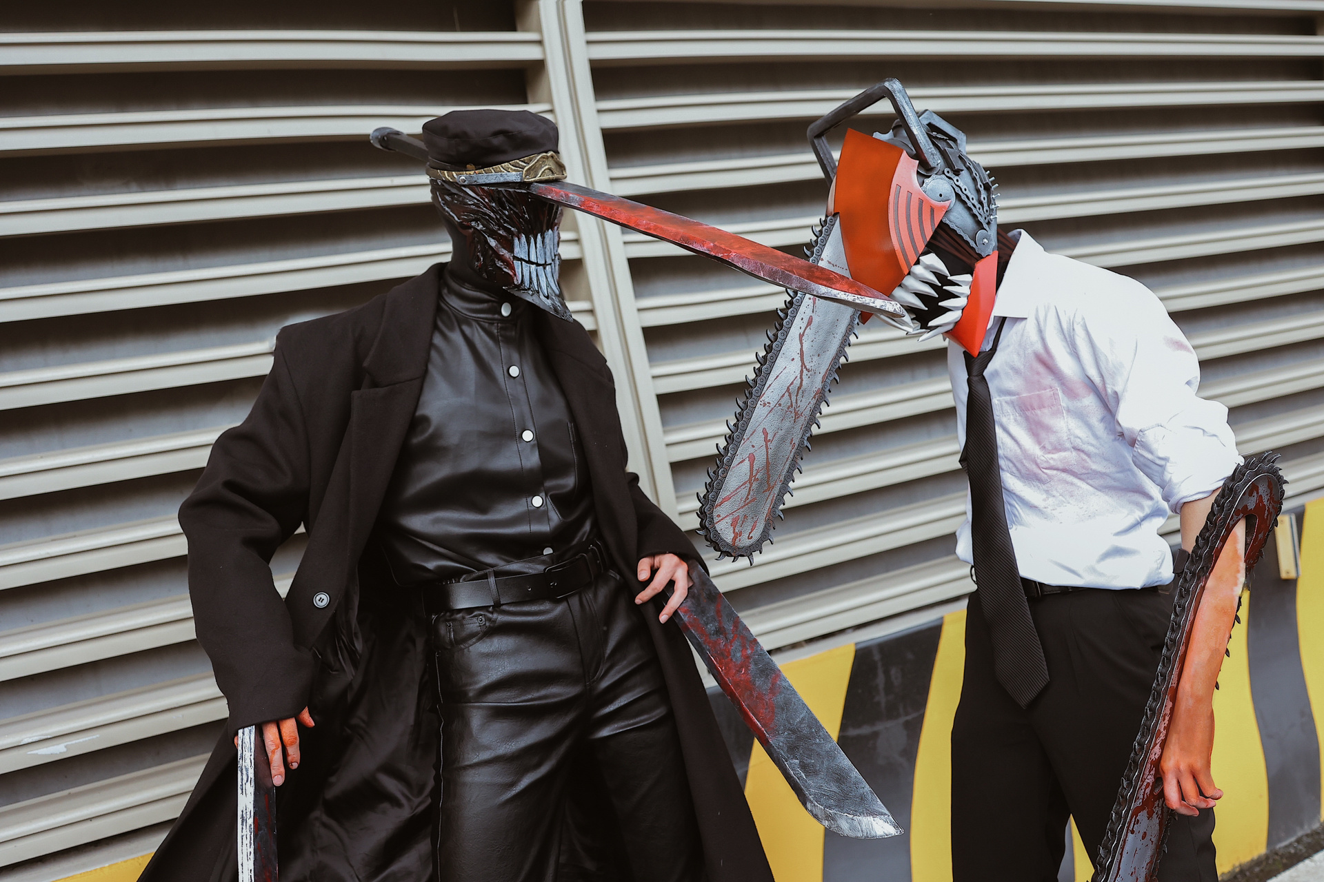 刀之恶魔 cos (卡琳娜) 今天我cos的是《电锯人》里的"刀之恶魔"(刀男