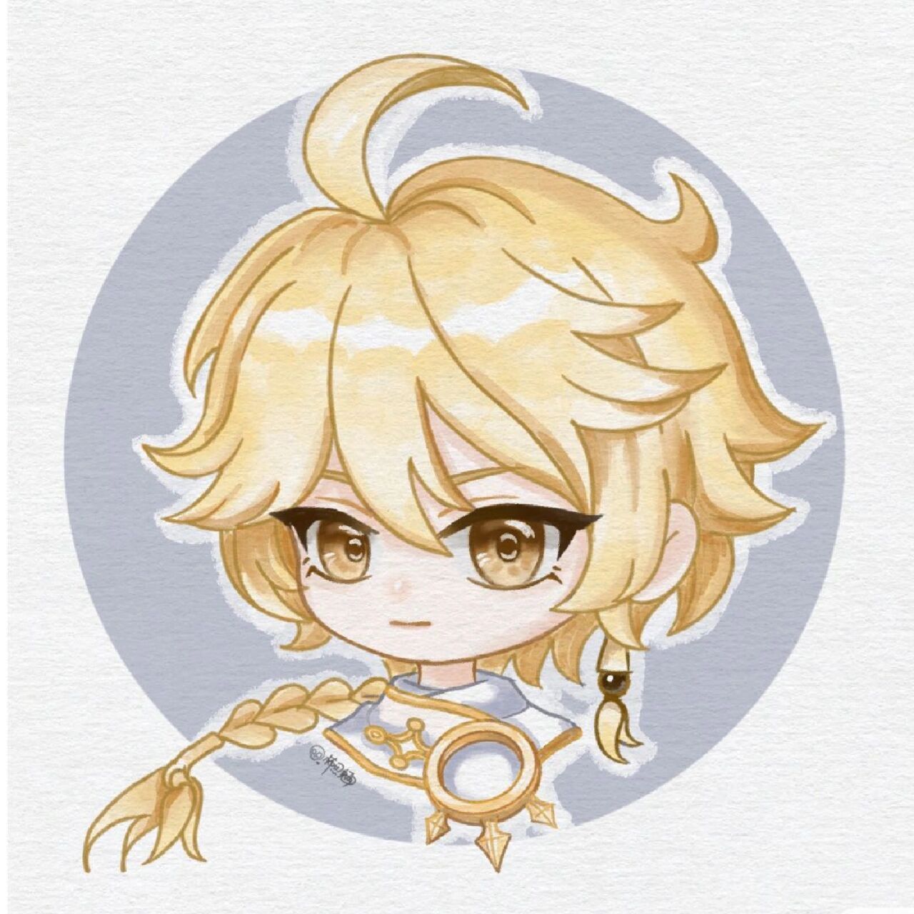 q版人物|原神人物 旅行者 打卡     最近迷上了这款游戏