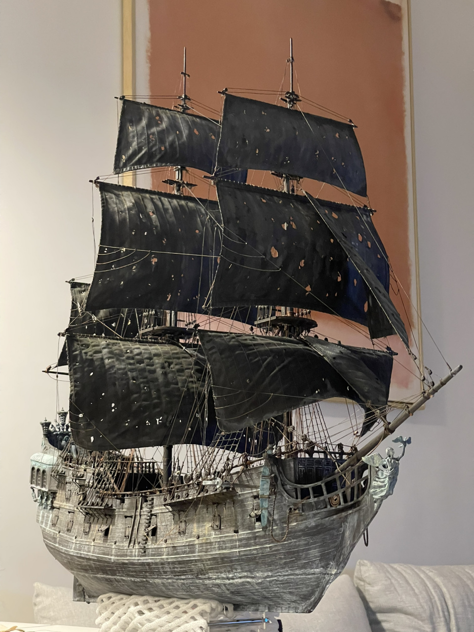 「即将启航」—黑珍珠号 上回带来的是细节局部展示 这次带来全景概括