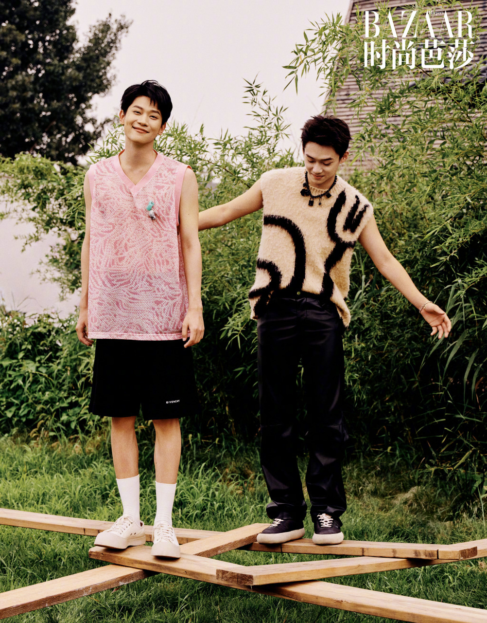 minibazaar八月刊#@张炯敏徐滨夏日阳光芭莎大片风说