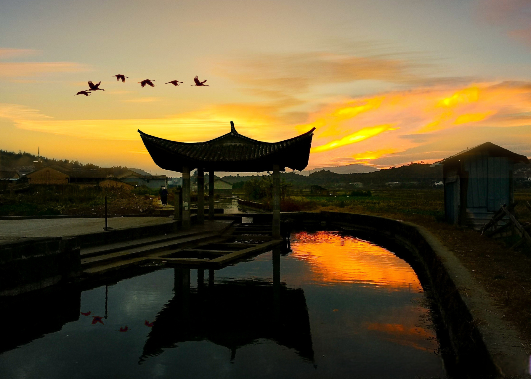 魅力腾冲# 【畅游云南 | 腾冲和顺侨乡最温柔的建筑——洗衣亭】和顺