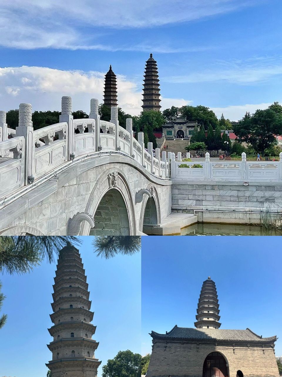 9797双塔寺的双塔是山西太原的标志  9797门票30 建于明代