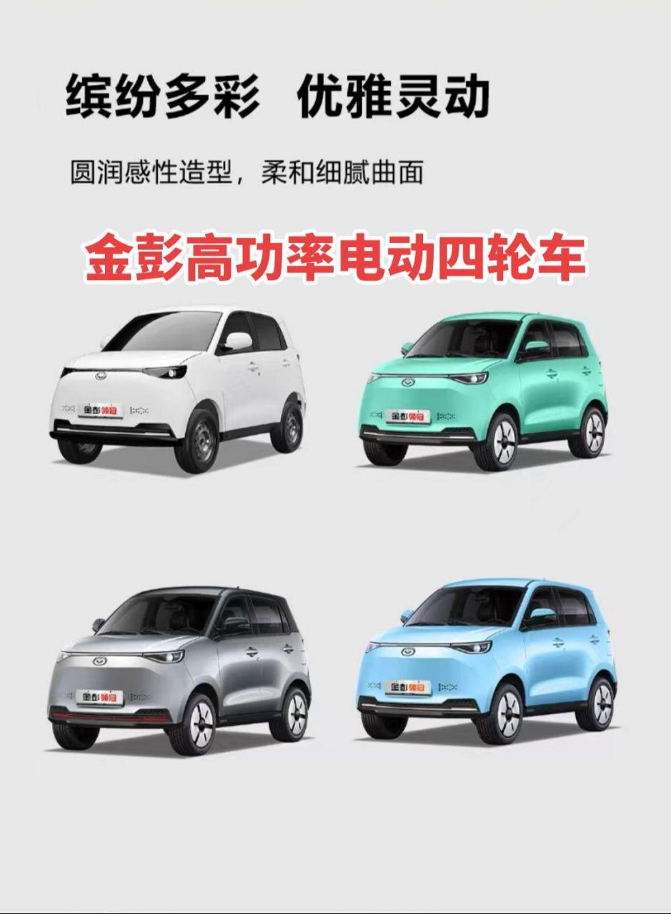 金彭新款独立悬挂,轿车一体冲压承载式车身高功率电动四轮车,适合山区