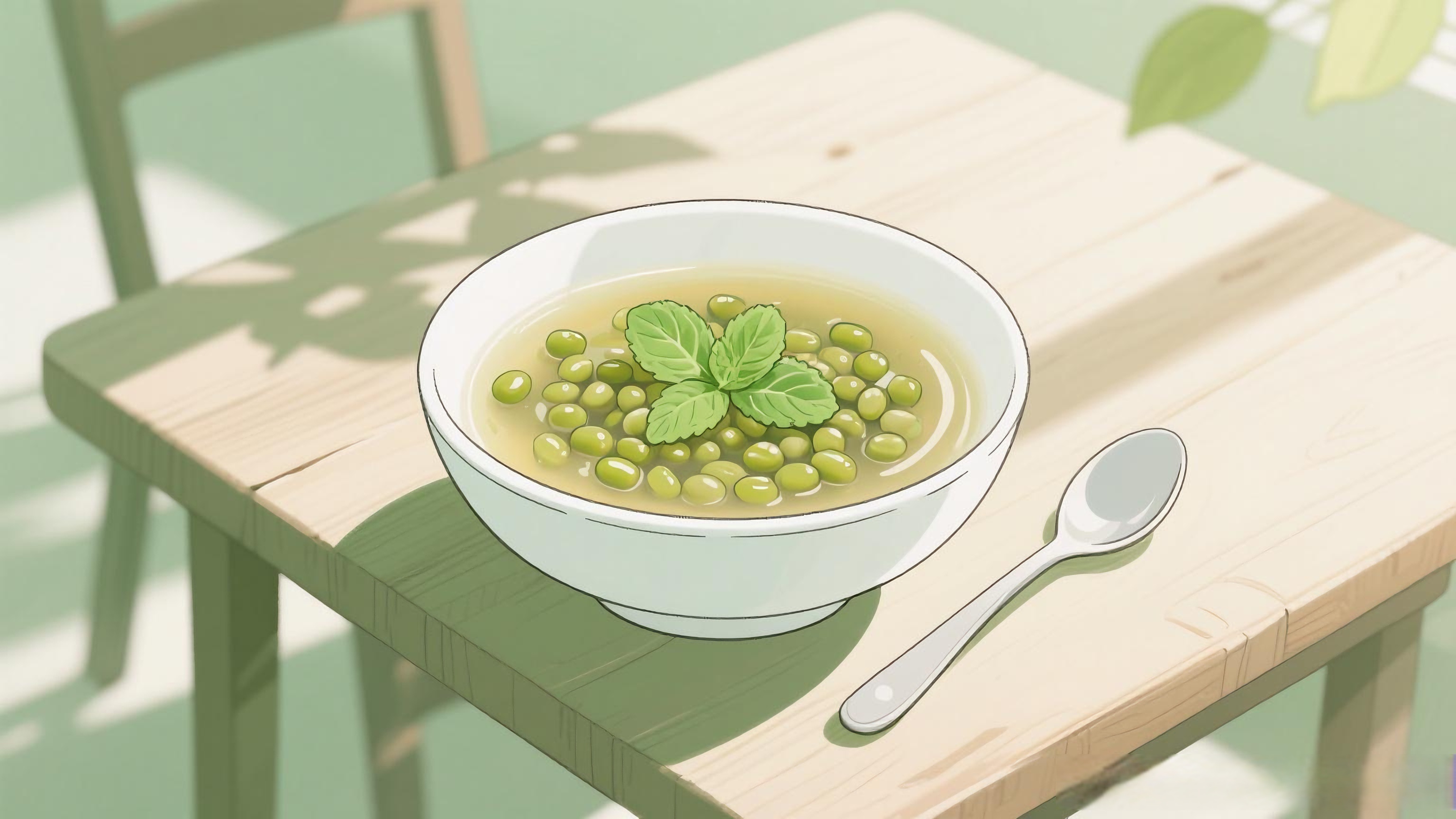 绿豆煮汤3种宝藏搭配#夏季高温酷热,暑气难消,容易出现口干舌燥,水肿