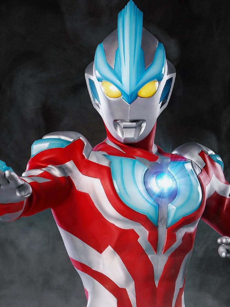 听说你们喜欢银河奥特曼 蓝色的水晶折射出五彩的力量