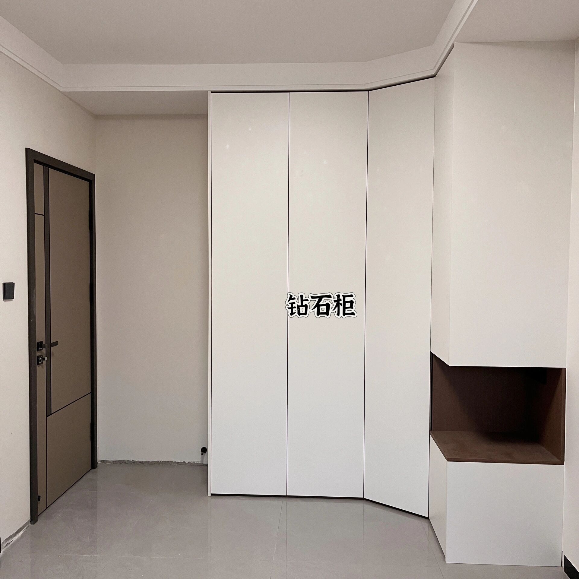 全屋定制超实用系列之转角钻石柜