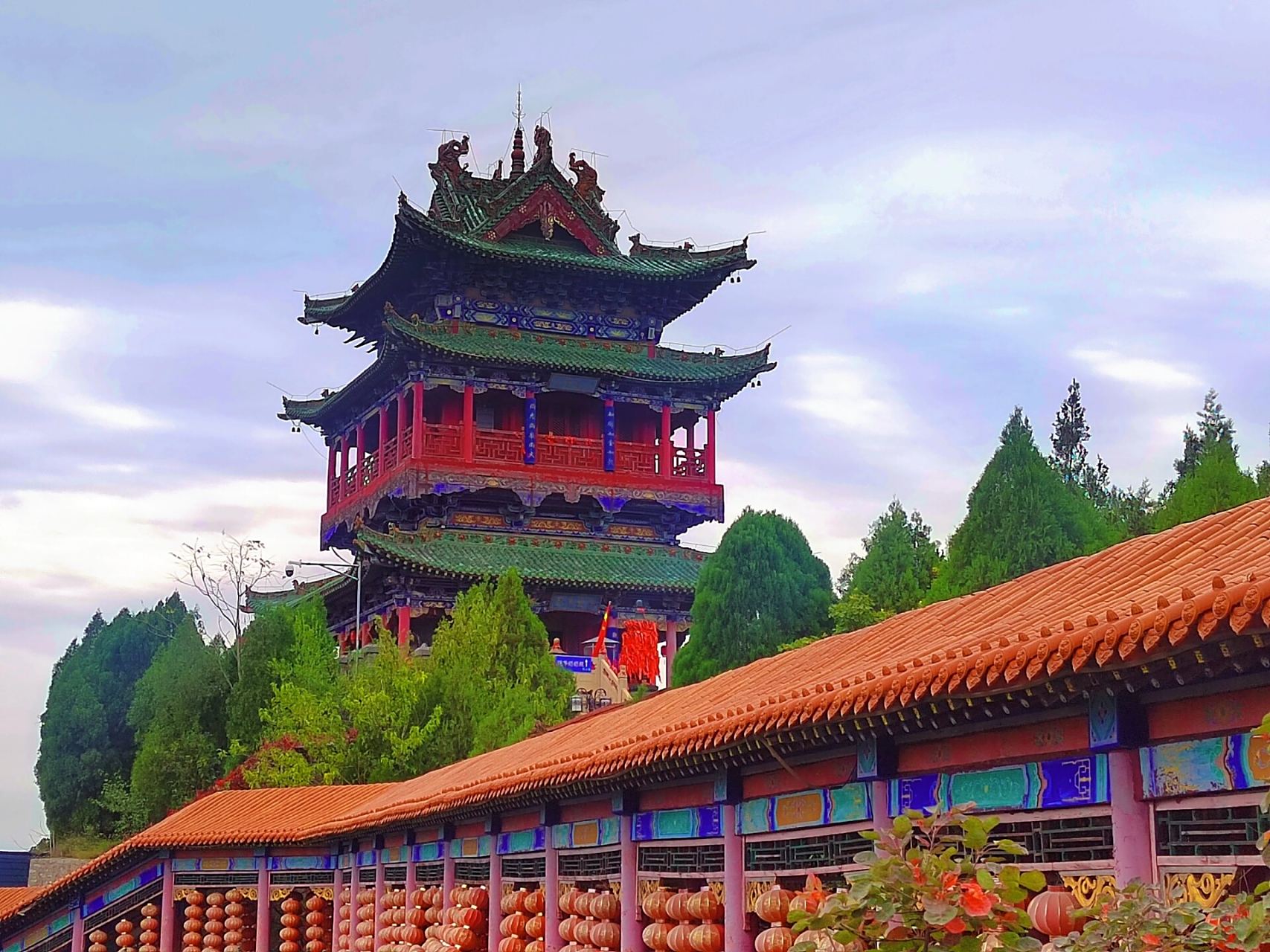 晋城珏山 推荐开车去,导航到珏山景区如果网上买票的要到售票处换纸质