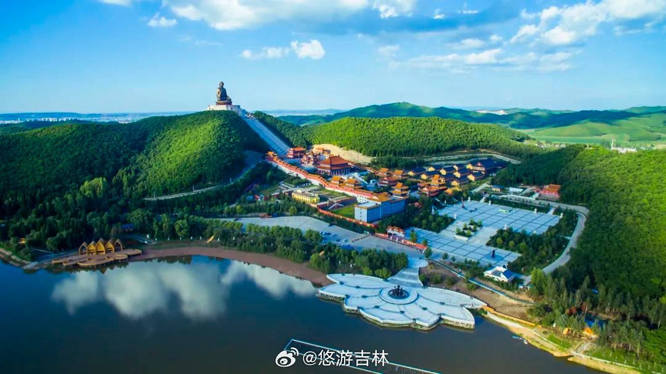 吉林很美我在等你#  2023吉林延边61敦化 六鼎山莲花游园月活动