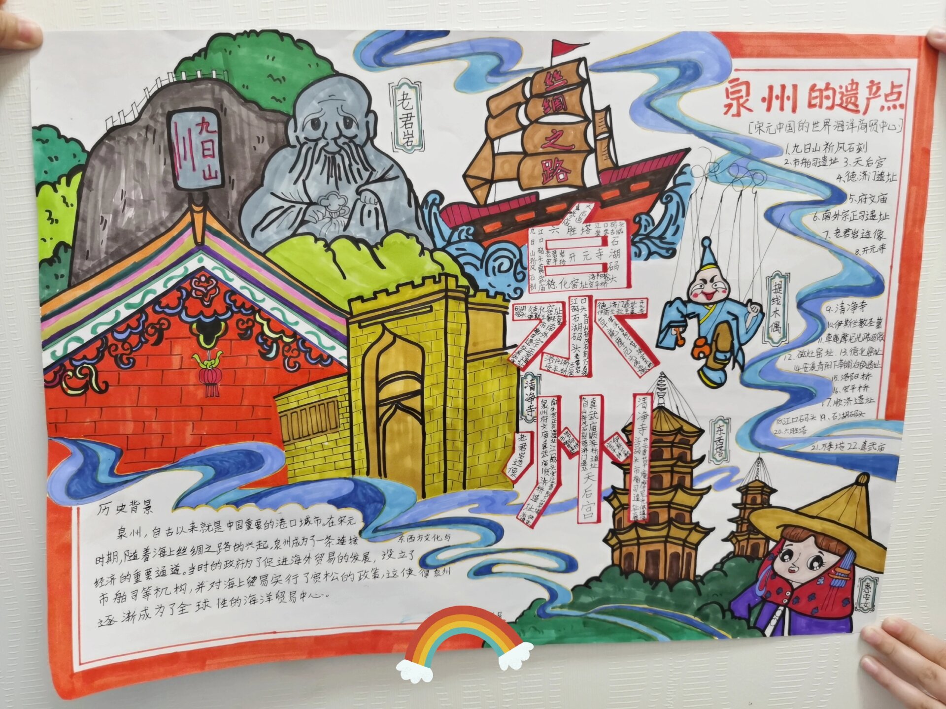手抄报|非遗泉州