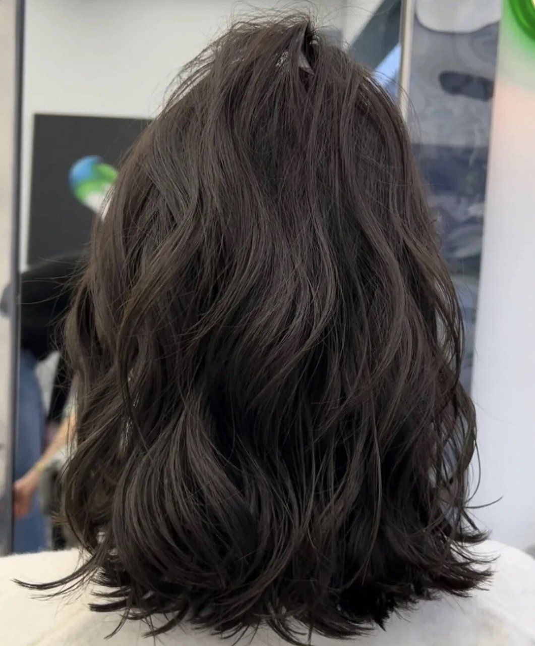 每天被追问的,肩锁骨烫发…任何发质都可以      齐肩锁骨法式烫	沙发