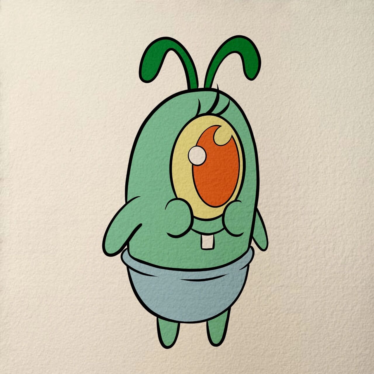 简笔画✔️痞老板✔️ "你难道不明白吗海绵宝宝?