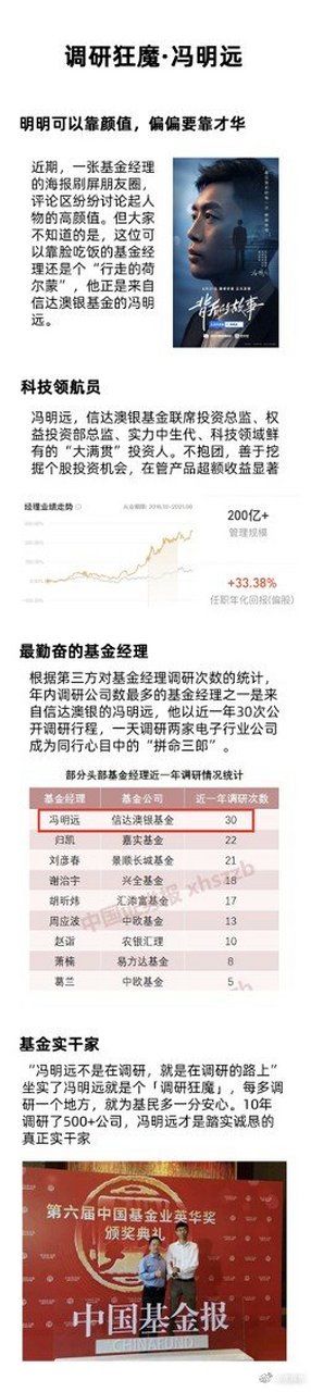 对管理200亿基金的信达澳银基金经理冯明远来说,在"躺平"已久科技股