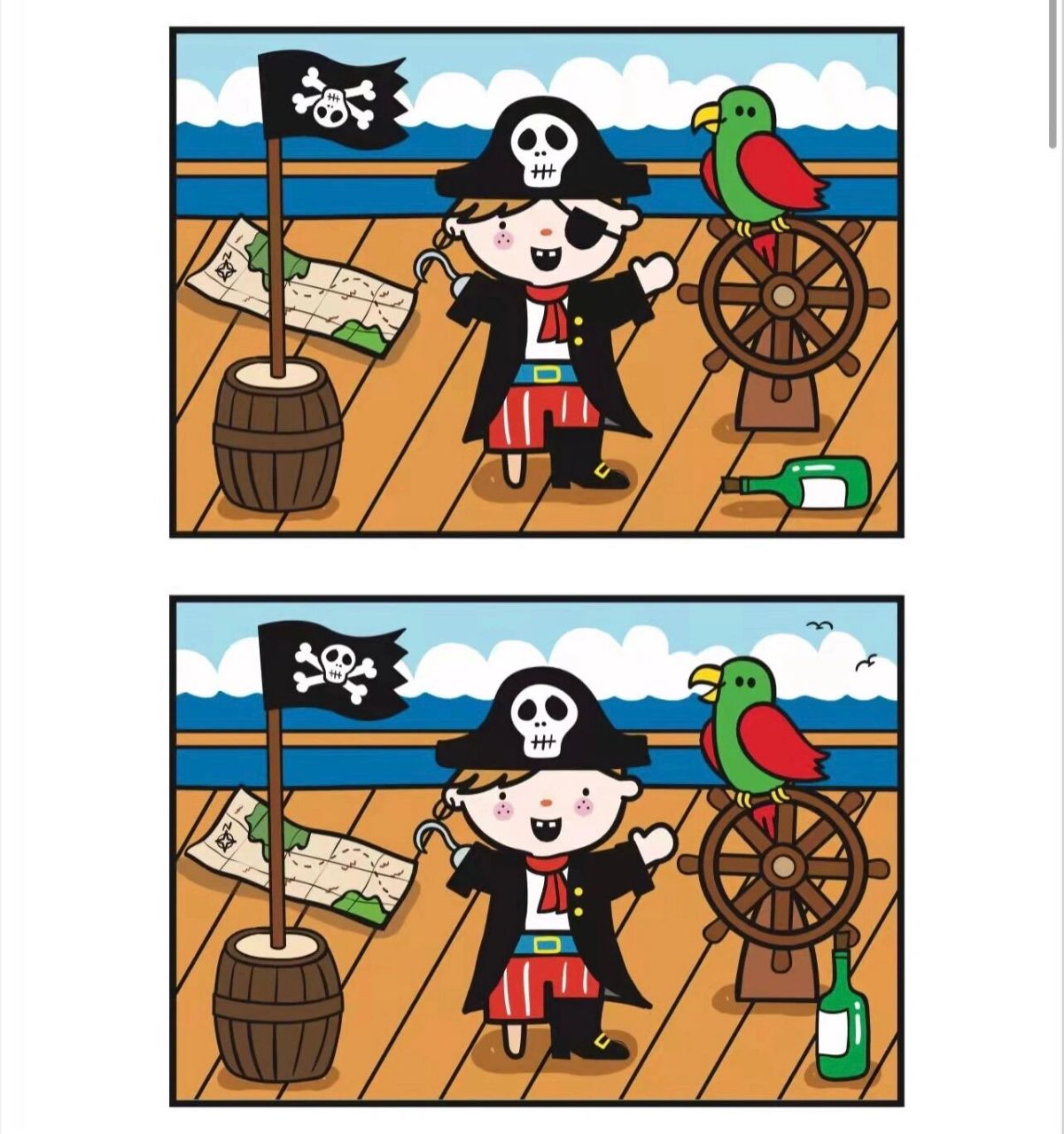 幼儿园益智区域-找不同 找不同,锻炼宝宝的眼睛观察力