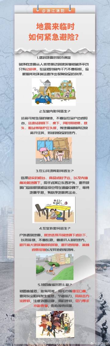 蓝浙浙的微课堂#【地震发生时,如何紧急避险?