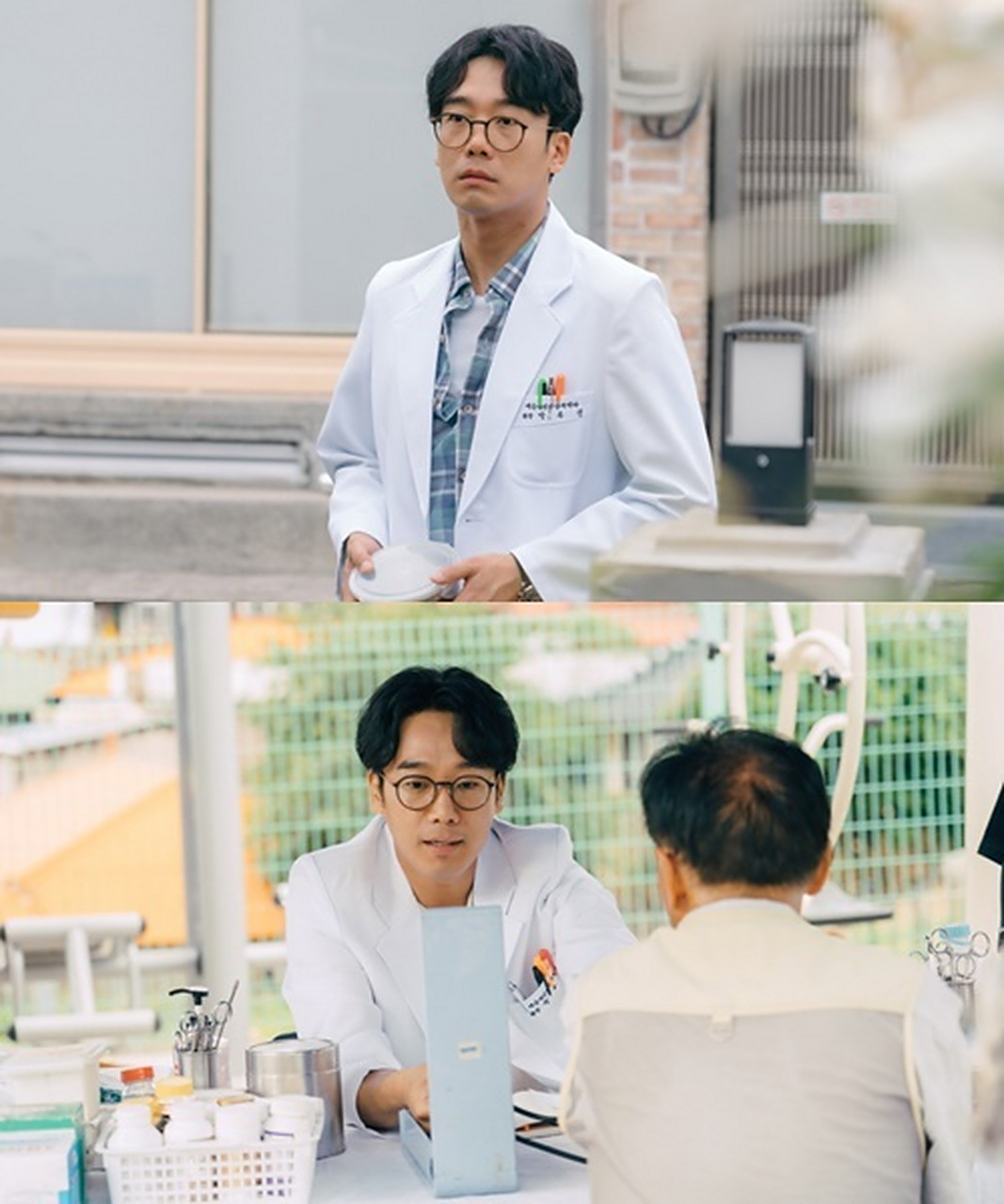 #金南熙# kbs月火剧#依法相爱# 剧照公开,剧中饰演小区精神健康科医院