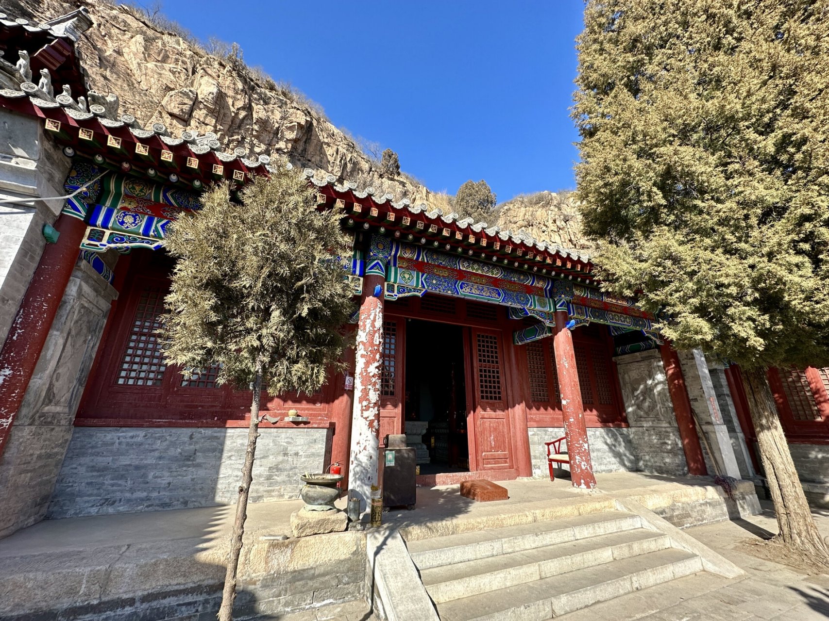 寻迹北京 密云不老屯圣水寺,藏在深山里的寺庙!寺里面有山泉水长流!