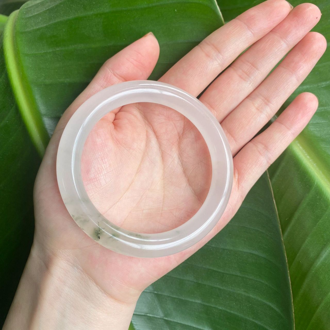 天山翠冰翠🍃 天然的新疆天山翠冰翠手镯 - 哇哦 这也太美了吧❗