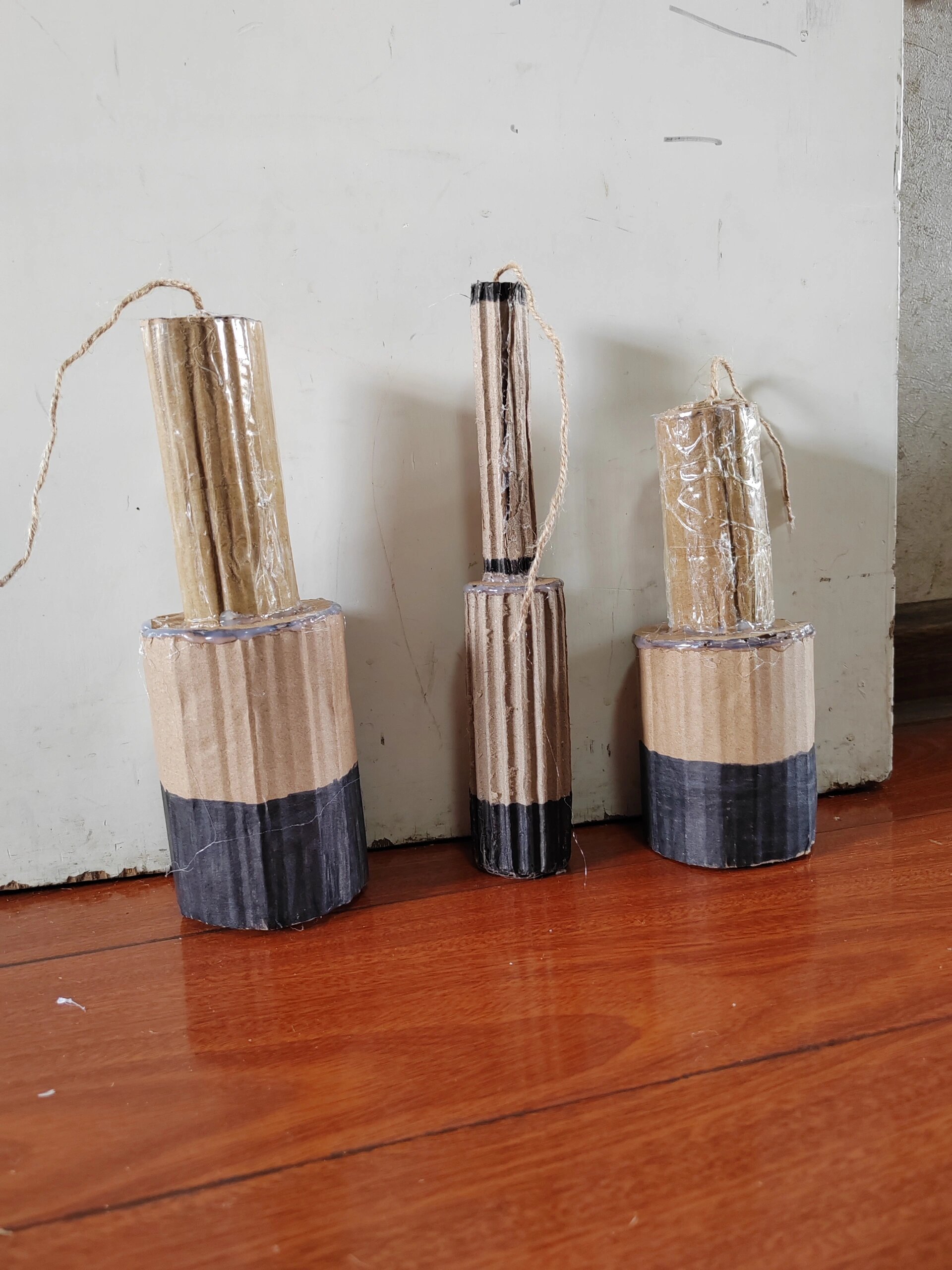 幼儿园手榴弹儿童手工制作