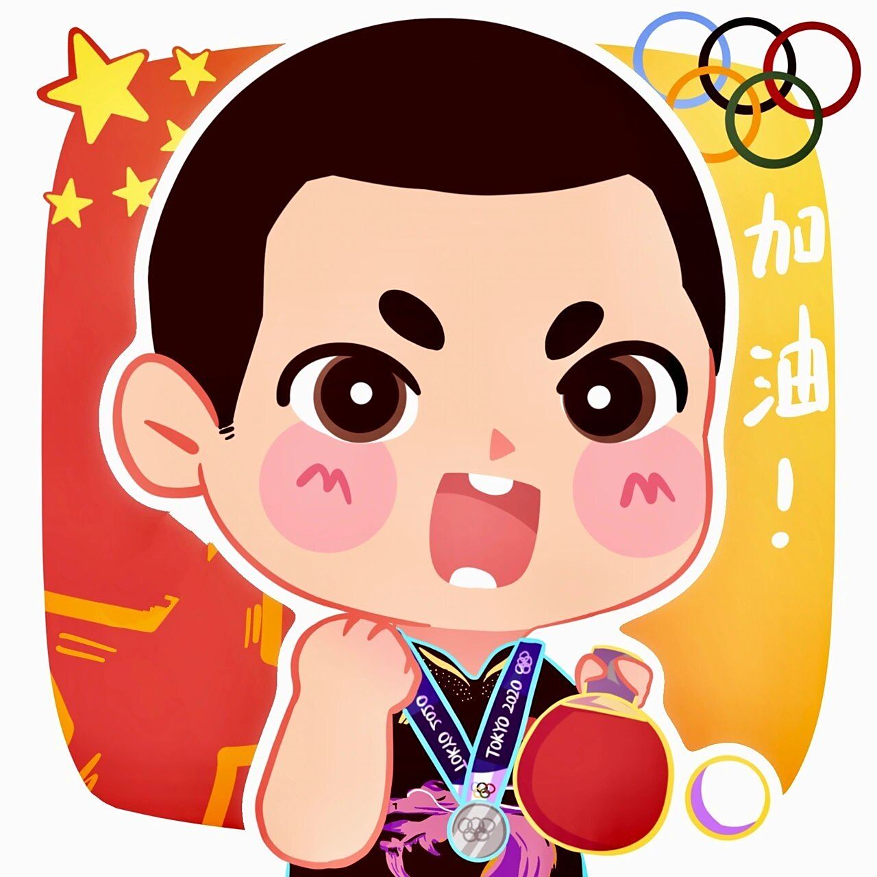 头像分享|奥运系列"昕雯联播"乒乓球头像 你们是我们永远的骄傲!