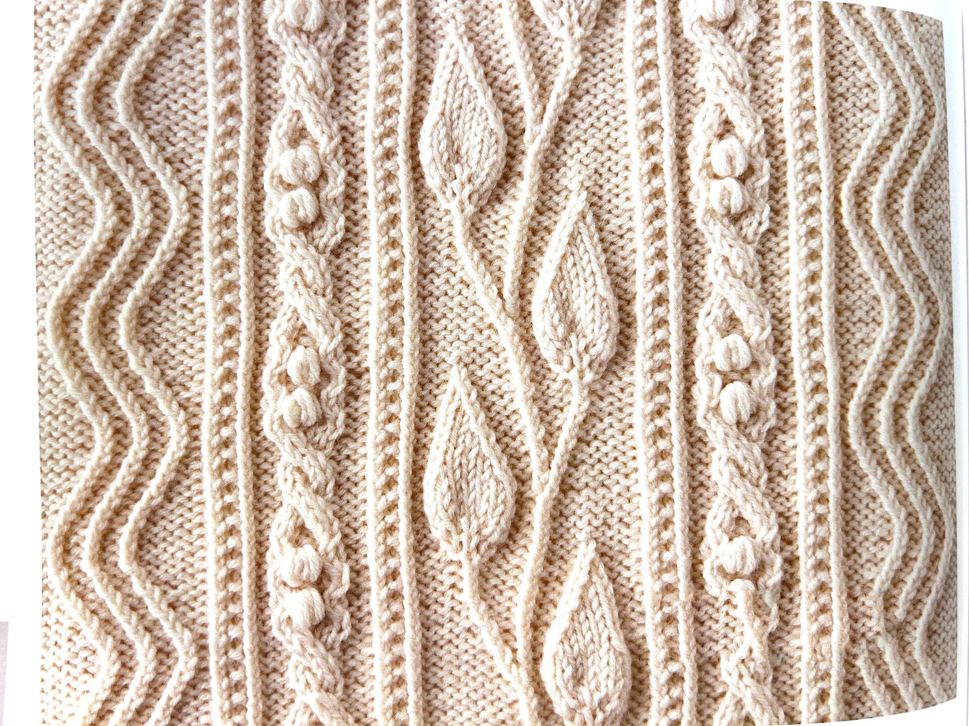 毛衣花样编织&适合秋冬毛衣组合花型图解