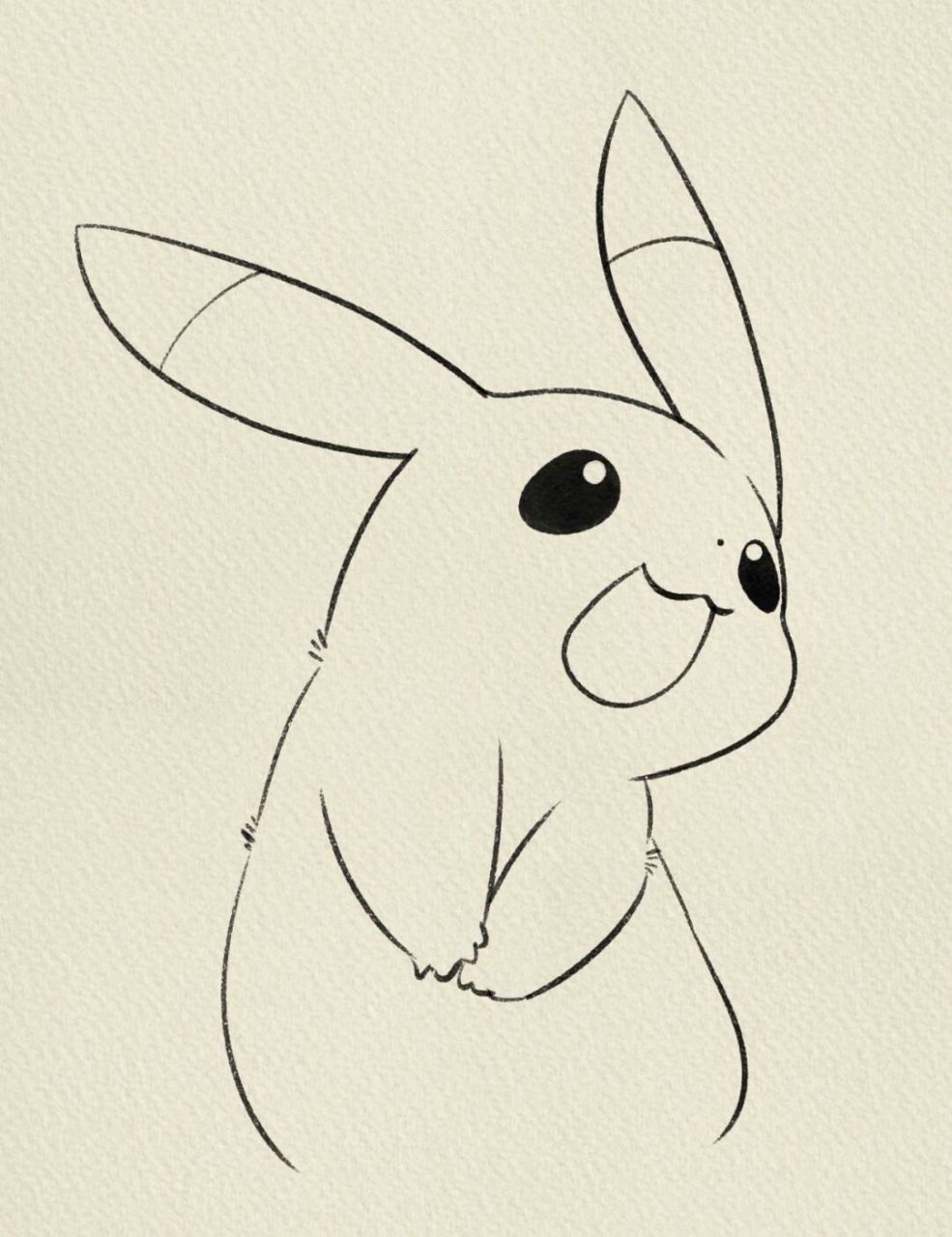 皮卡丘简笔画‖(83) #画画的日常# #皮卡丘# #简笔画教程# #寻找