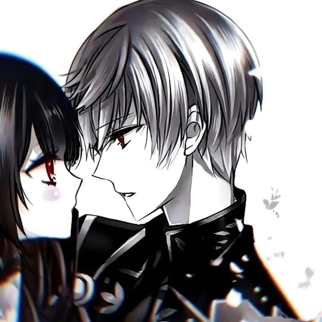 暗黑系情侣头像