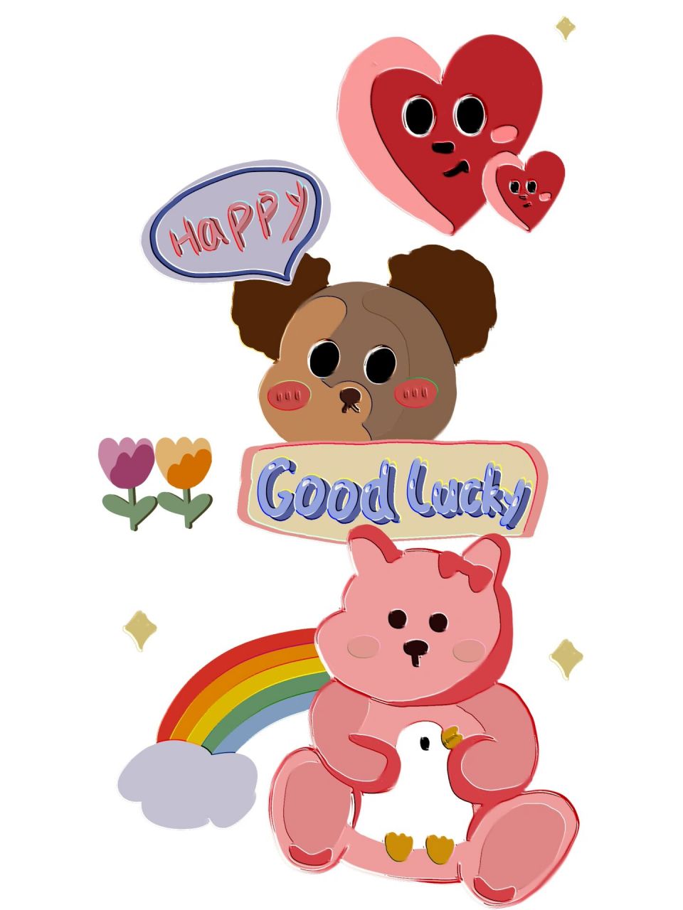 纯牛马壁纸手机壳 原创  纯牛马