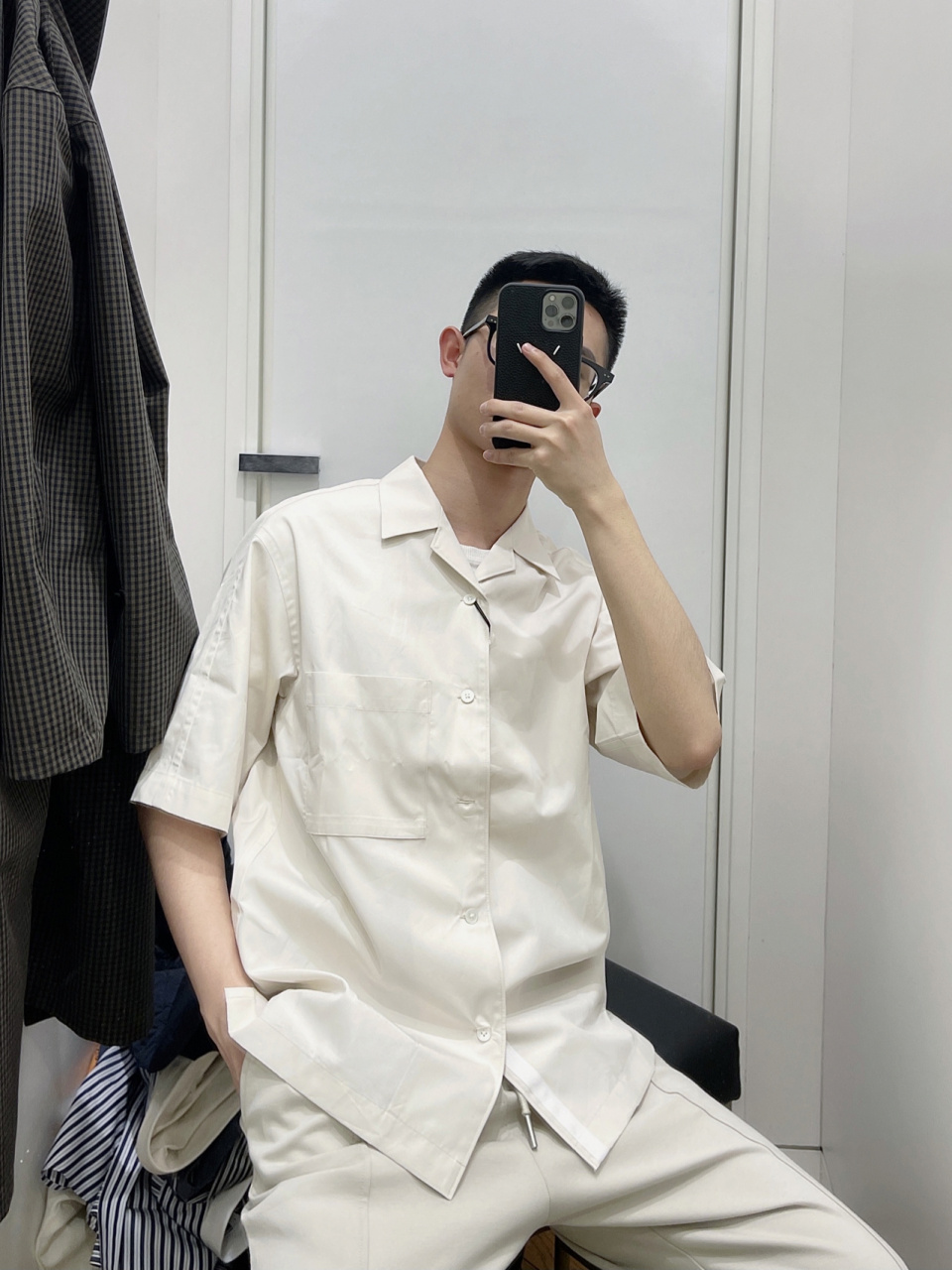 97优衣库2021春夏 j系列 和大家分享今天试穿的 j系列 - 双口袋宽松