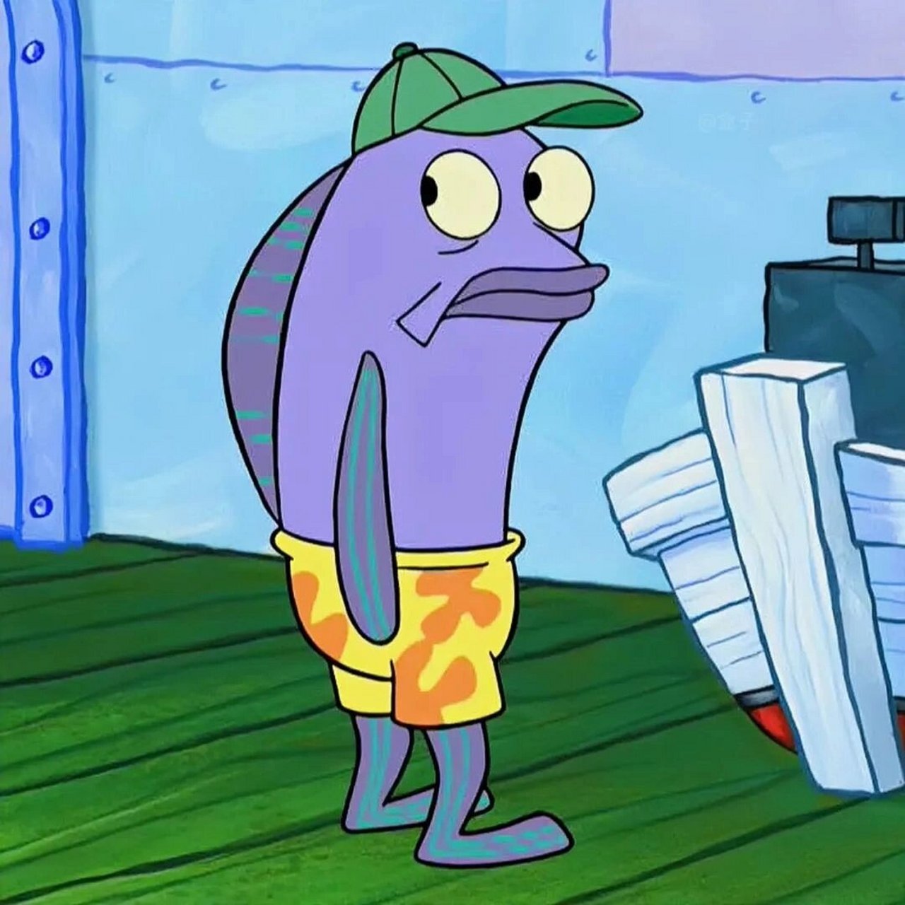 海绵宝宝路人鱼头像(1) 可可爱爱的比奇堡居民