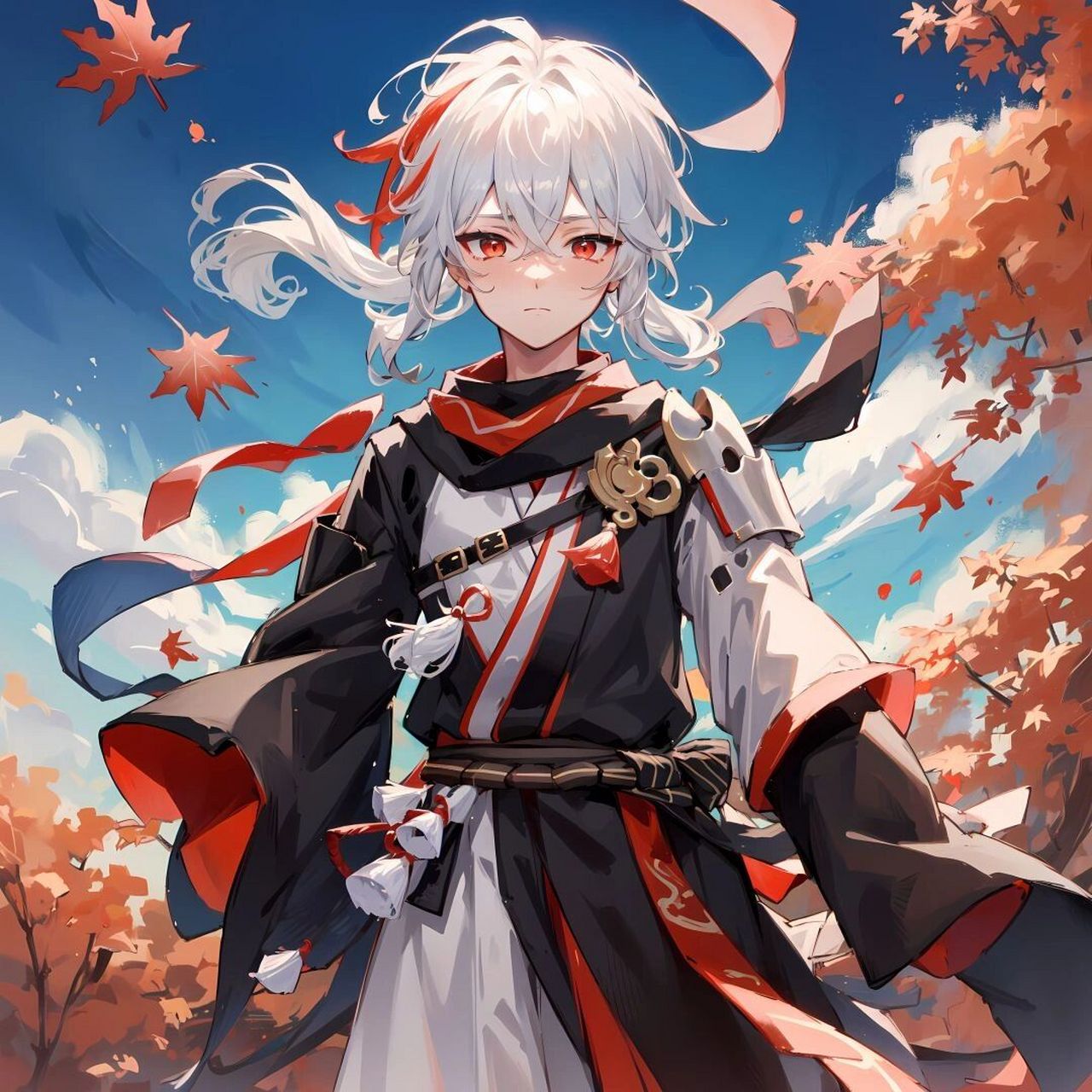 原神——枫原万叶美图 礼貌拿图