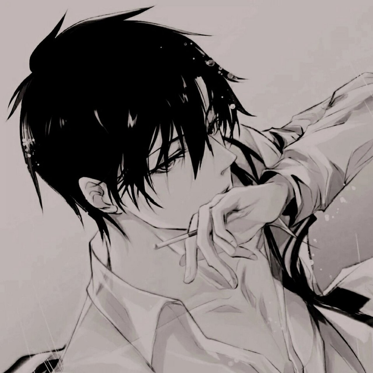 男生头像(抽烟)