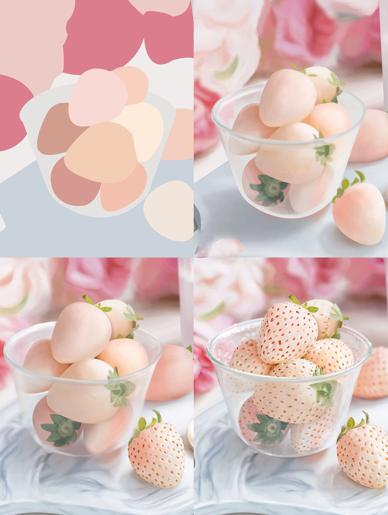 画草莓啦91 | 必须是保姆级别教程 9215有彩蛋 8216期大佬hhy