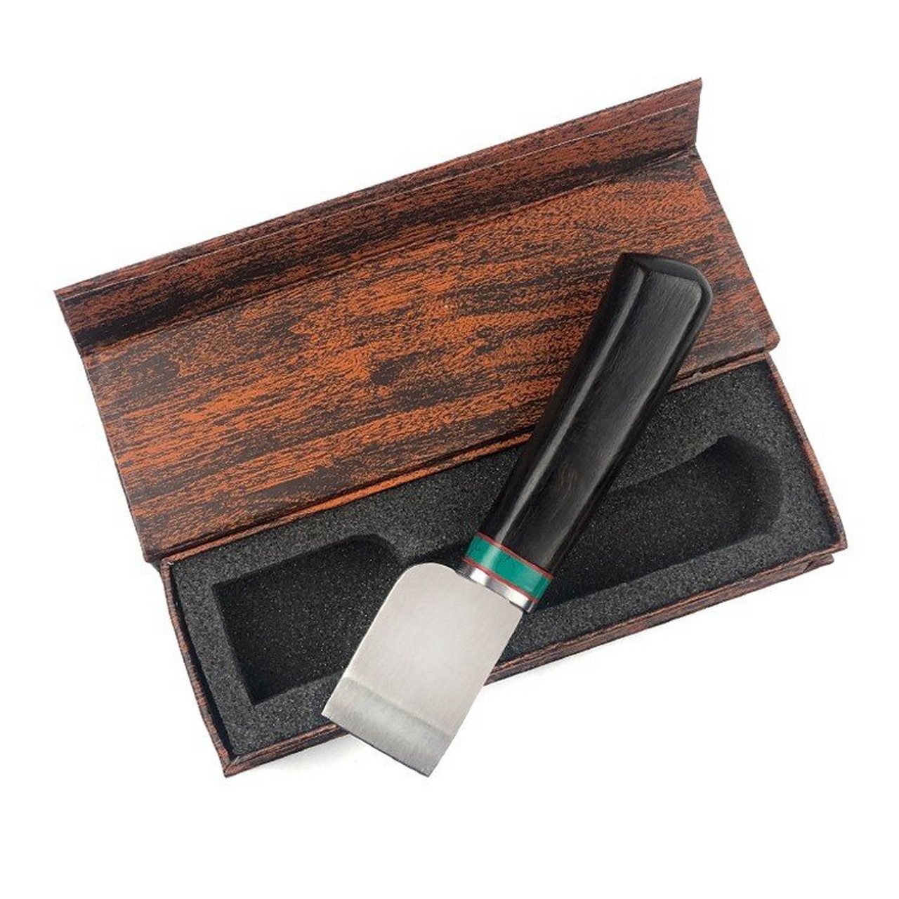 推荐一款皮革用的裁皮刀 这款裁皮刀斜角单刃面 更你与切割垫的观察 d