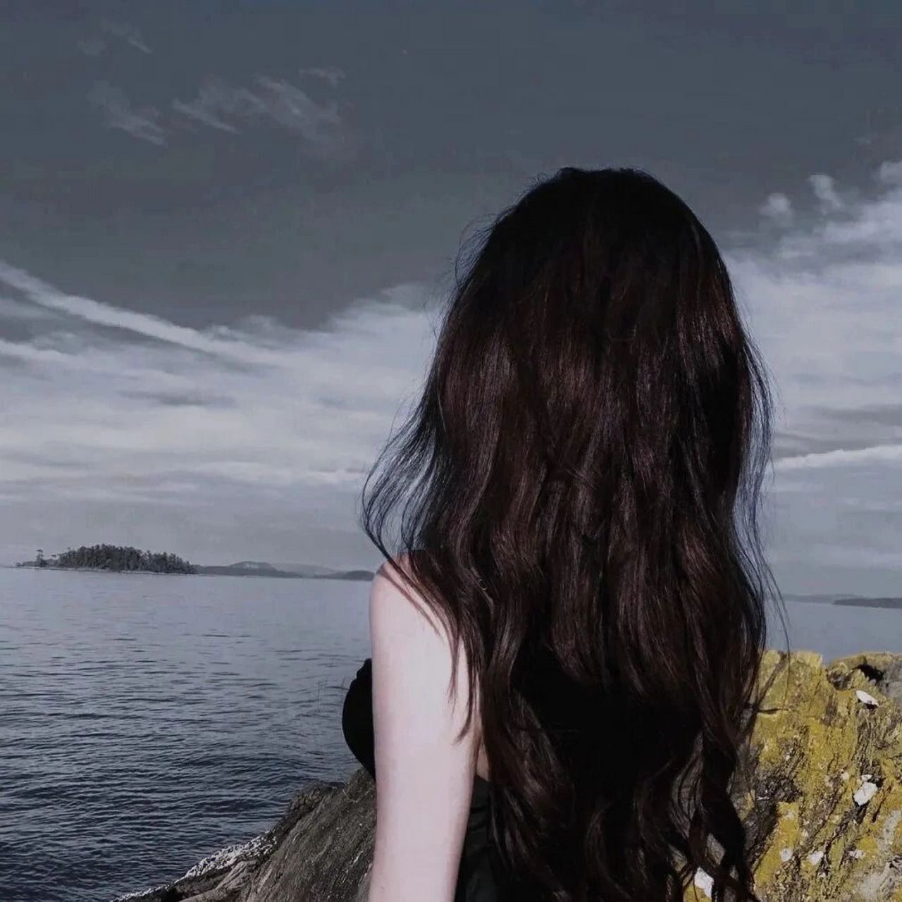 女生带背影的头像 适合各种可爱性感女神的头像 赶快换上试试吧