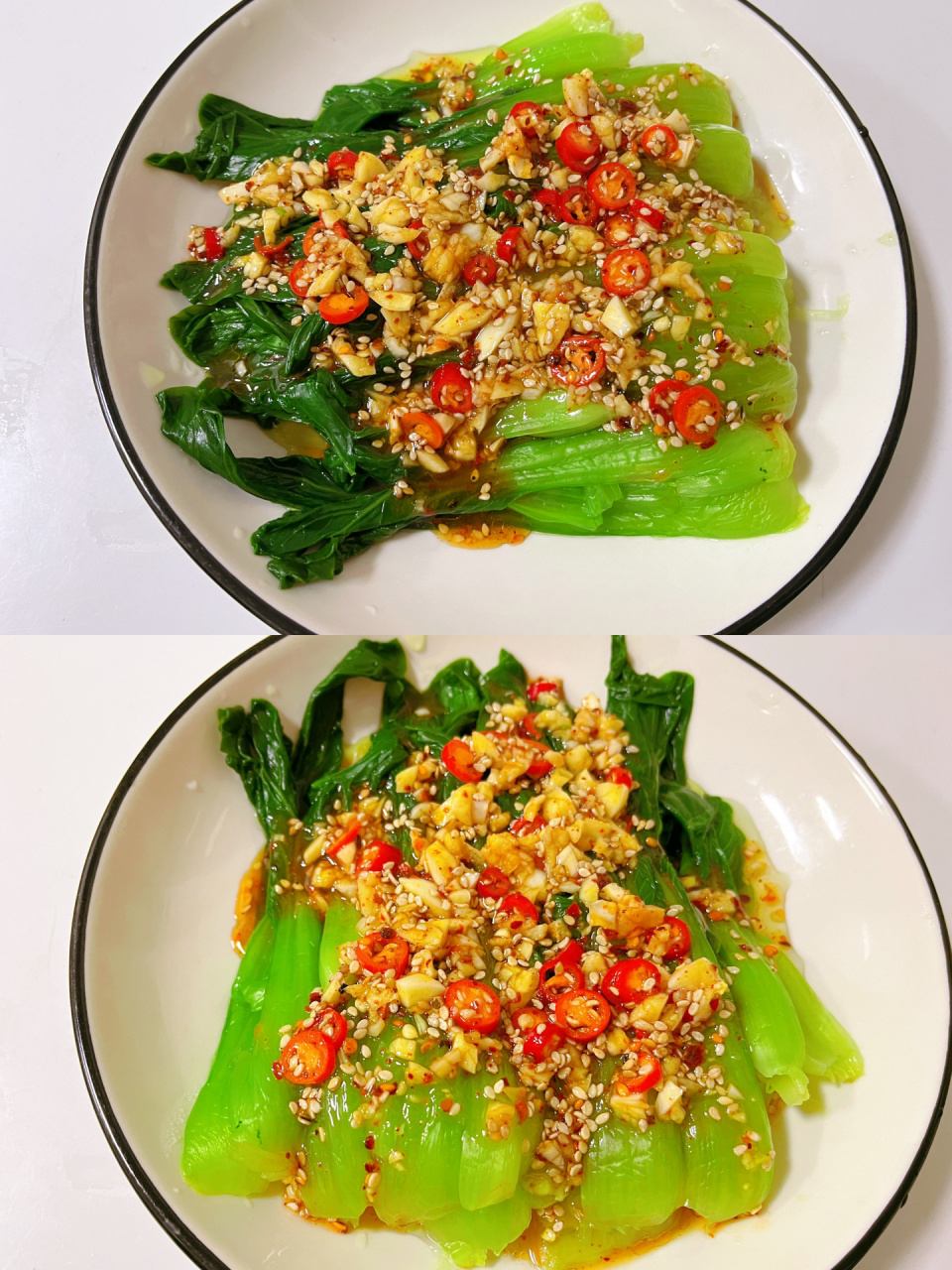 过年大鱼大肉吃腻了,试试这个凉拌小油菜!