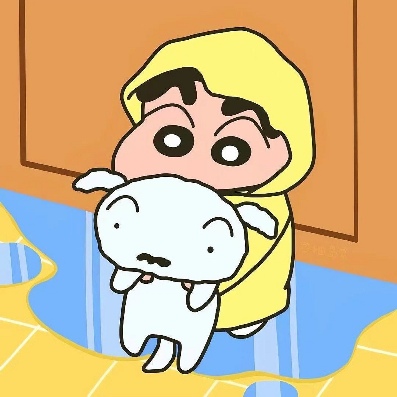 超可爱的蜡笔小新头像