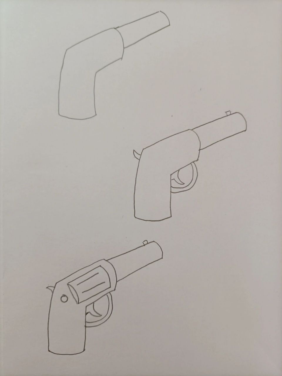 简笔画(22)地雷  手枪 剑 坚持打卡的一天,希望今年幼师考试面试能过.