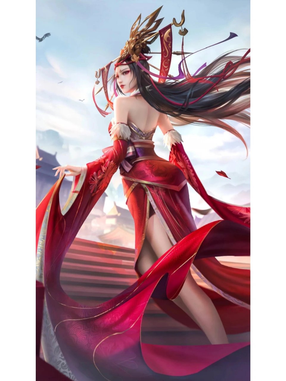 不良人人物篇之女帝 女帝是杀手组织幻音坊首领,对抗朱温李克用.