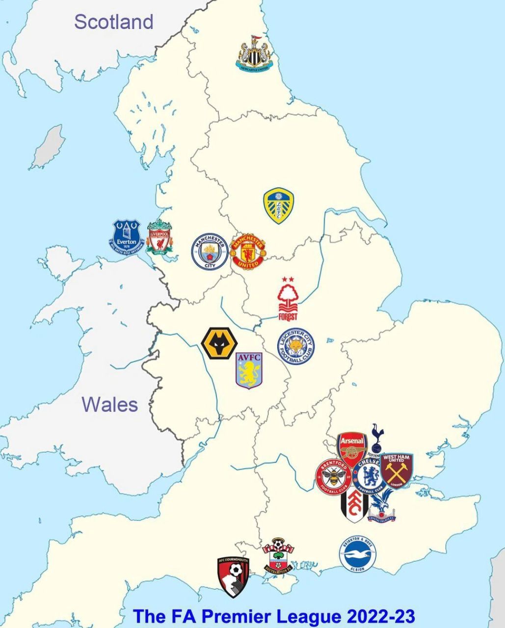 英超2022-23赛季俱乐部球衣